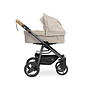 Naturkind kinderwagen Lux Evo + Reiswieg Creme