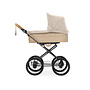 Naturkind kinderwagen IDA + Gevlochten reiswieg Crėme