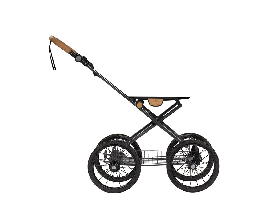 Naturkind kinderwagen IDA + Gevlochten reiswieg Siebenschläfer