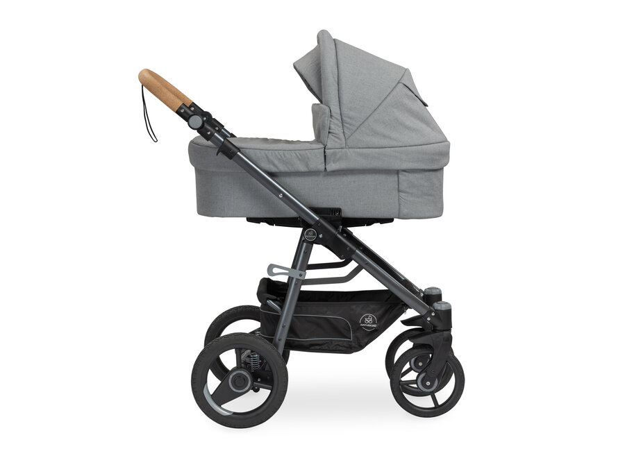Naturkind kinderwagen Lux Evo + Reiswieg Siebenschläfer