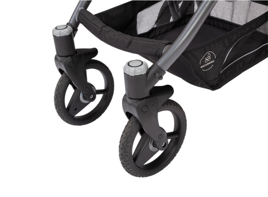 Naturkind kinderwagen Lux Evo + Reiswieg Panter