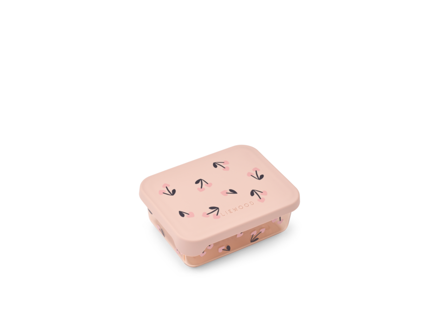 Liewood Ako tritan snackbox cherry hearts