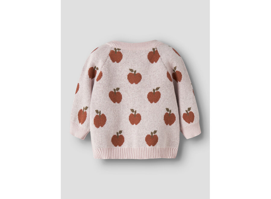 Lil' Atelier Lulio Knit Cardigan Noos Hushed Violet