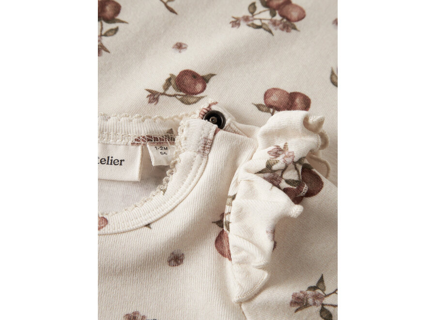 Lil' Atelier Gayo Kep Ls Slim Body turtledove apple