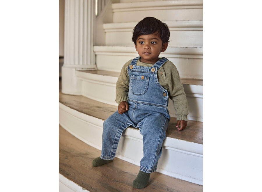 Lil' Atelier Karole Loose Dnm Overall  Medium Blue Denim