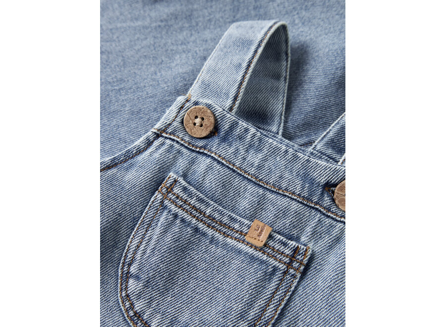 Lil' Atelier Karole Loose Dnm Overall  Medium Blue Denim