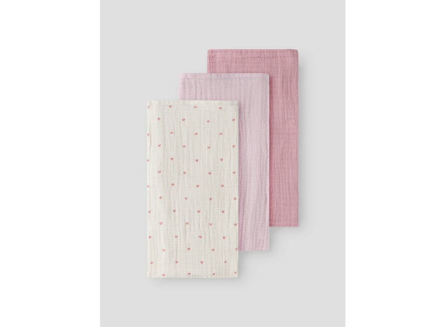 Lil' Atelier Isleys 3Pack Nappies Turtledove Hushed Violet/Zephyr