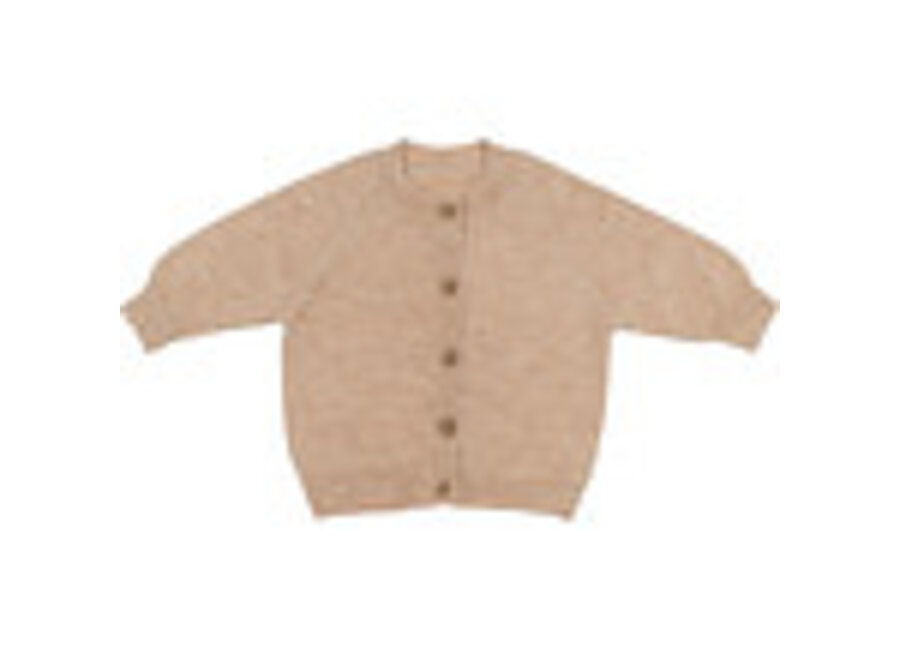 Moalie Lou Merino Wollen Vestje beige
