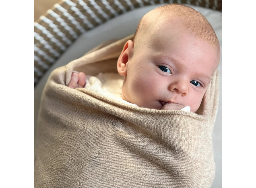 Moalie Pointelle Snuggle Beige