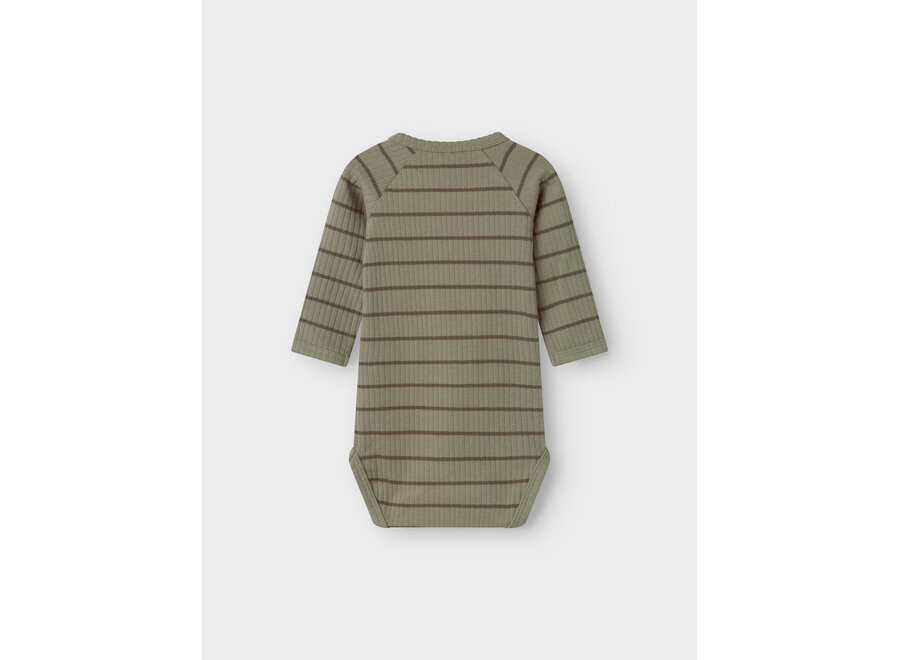 Lil' Atelier Kail Ls Romper Lil Noos Overland Trek
