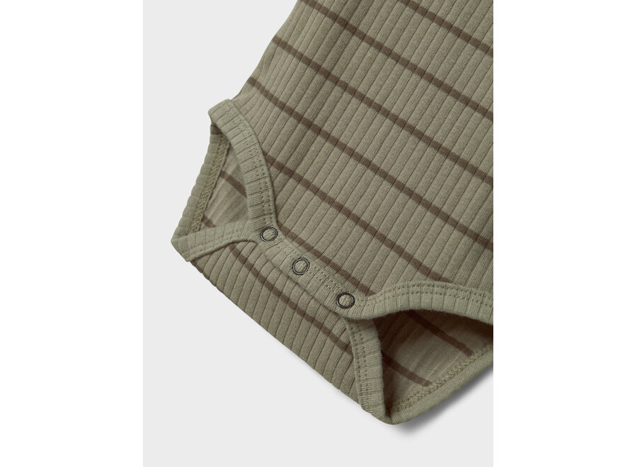Lil' Atelier Kail Ls Romper Lil Noos Overland Trek