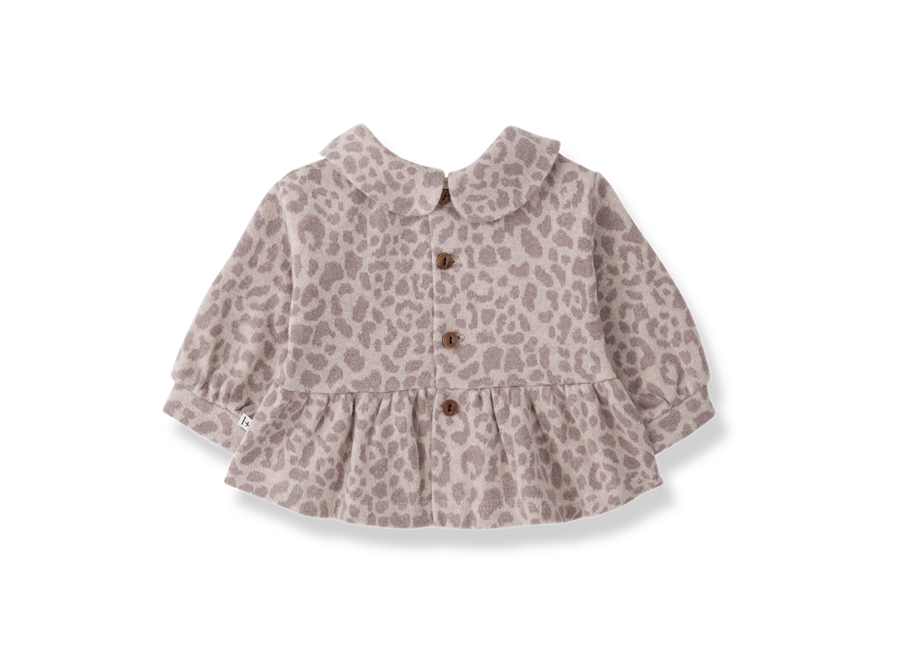 1+ Ferrara Collar Blouse Nude