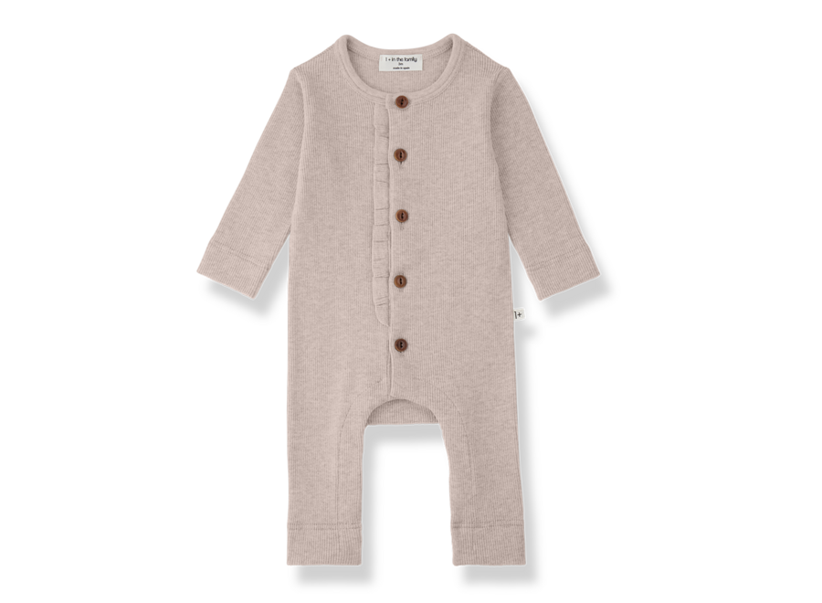 1+ Pavia Girly Jumpsuit Nude