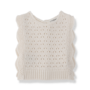 1+ Paris-Nb Vest Ecru