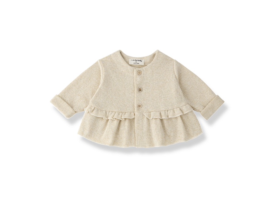 1+ Dinan Girly Cardigan Ecru