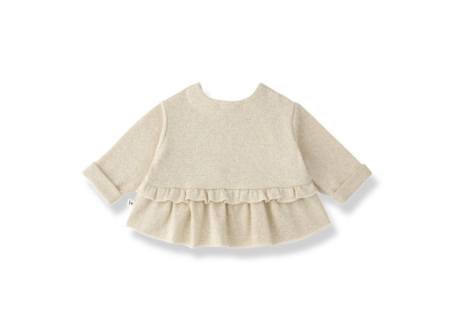 1+ Dinan Girly Cardigan Ecru