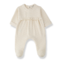 1+ Narbonne Girly Jumpsuit W/Feet Ecru
