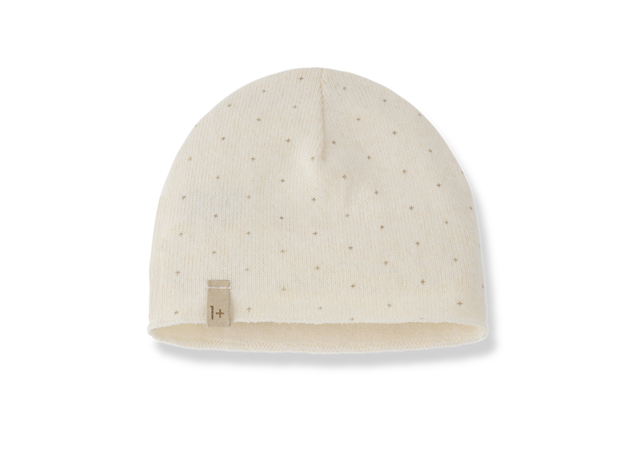 1+ Drancy Beanie Ecru
