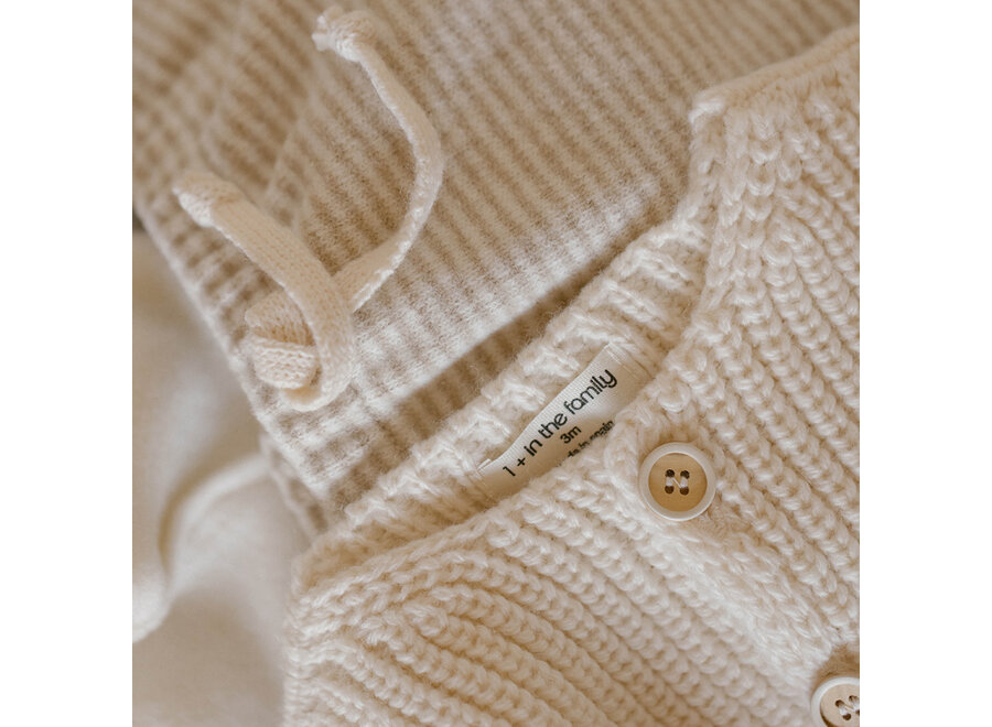 1+ Antony Pants Beige stripe