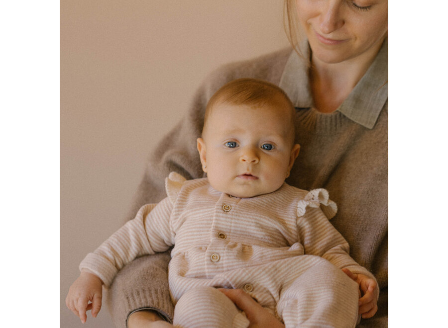 1+ Orleans Girly Jumpsuit W/Feet Nude