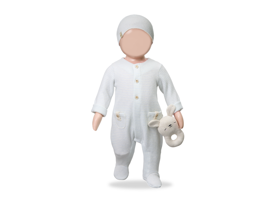 1+ Metz Jumpsuit W/Feet Ciel