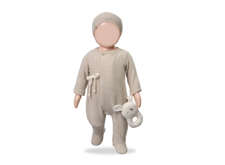 1+ Havre Jumpsuit W/Feet Beige