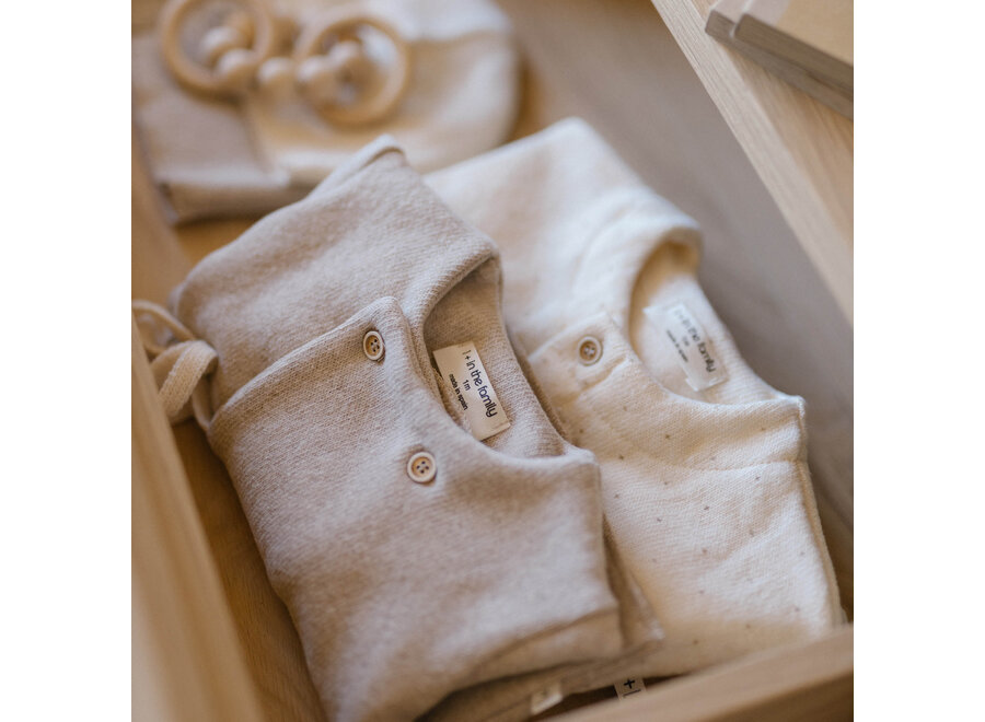 1+ Havre Jumpsuit W/Feet Beige