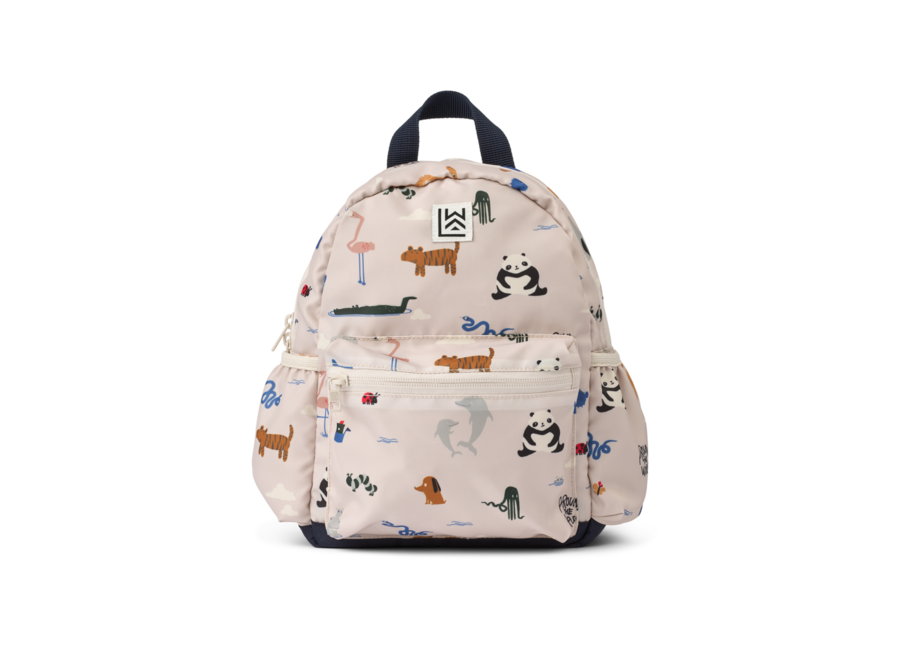 Liewood Andreas backpack All around the world