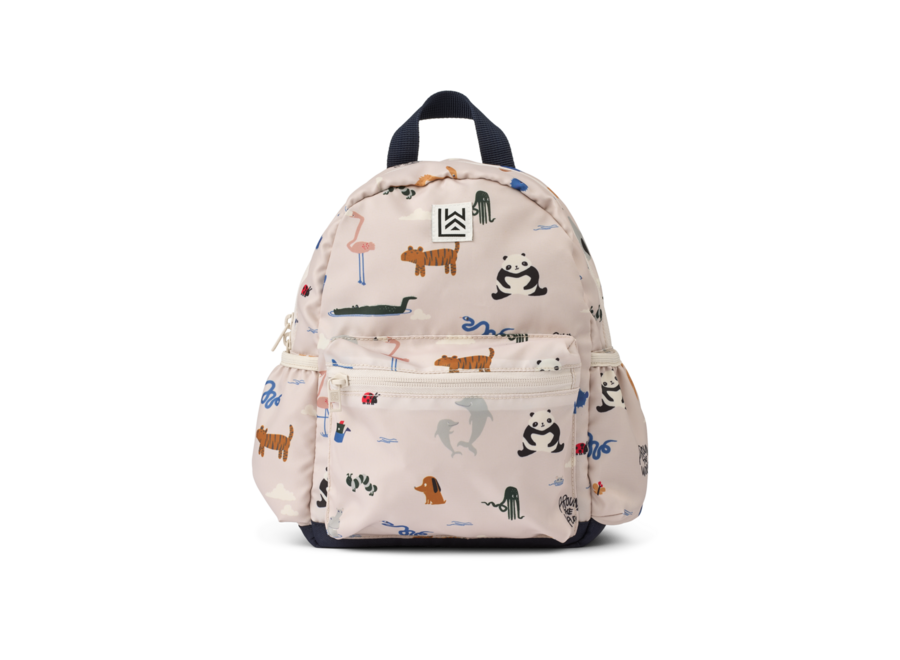 Liewood Andreas backpack All around the world