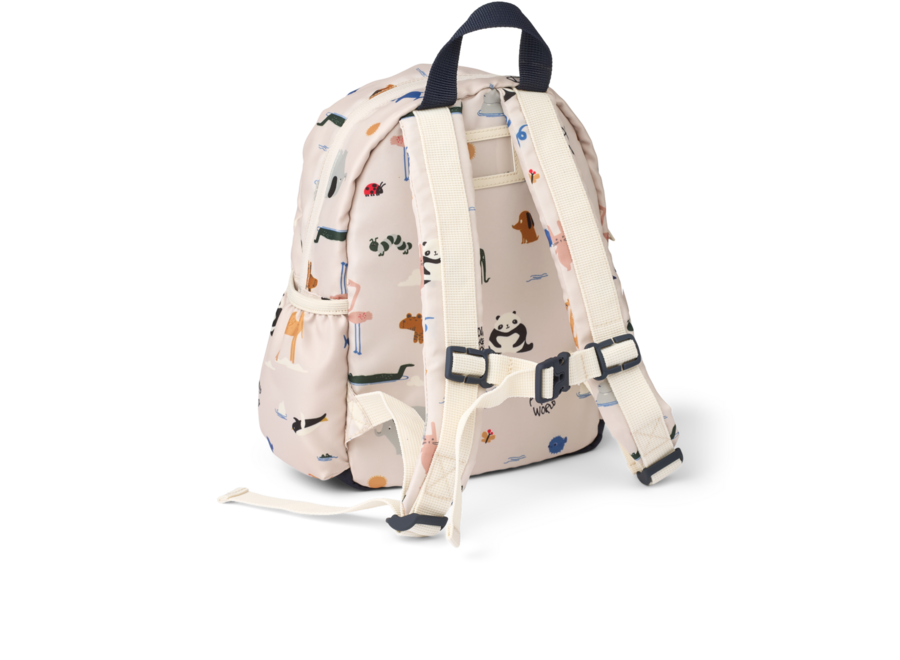 Liewood Andreas backpack All around the world