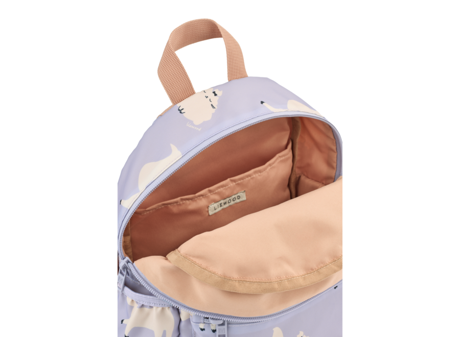 Liewood Andreas backpack Cat / Warm lilac