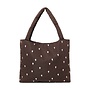 Studio Noos Puffy Mombag Brown hearts