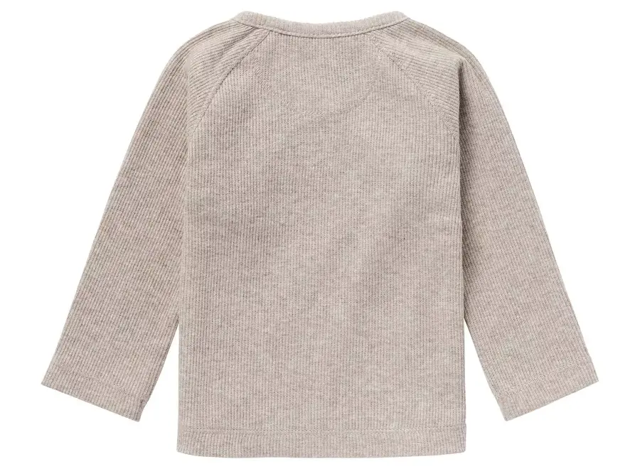 Noppies Wikkelvest Rib Nanyuki Taupe