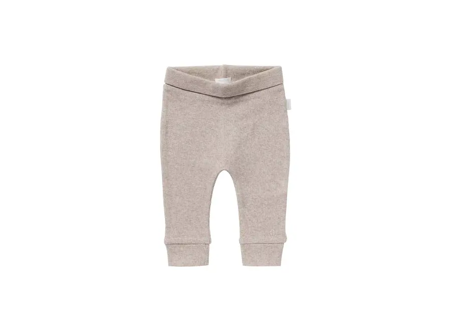 Noppies Broekje Rib Naura Taupe
