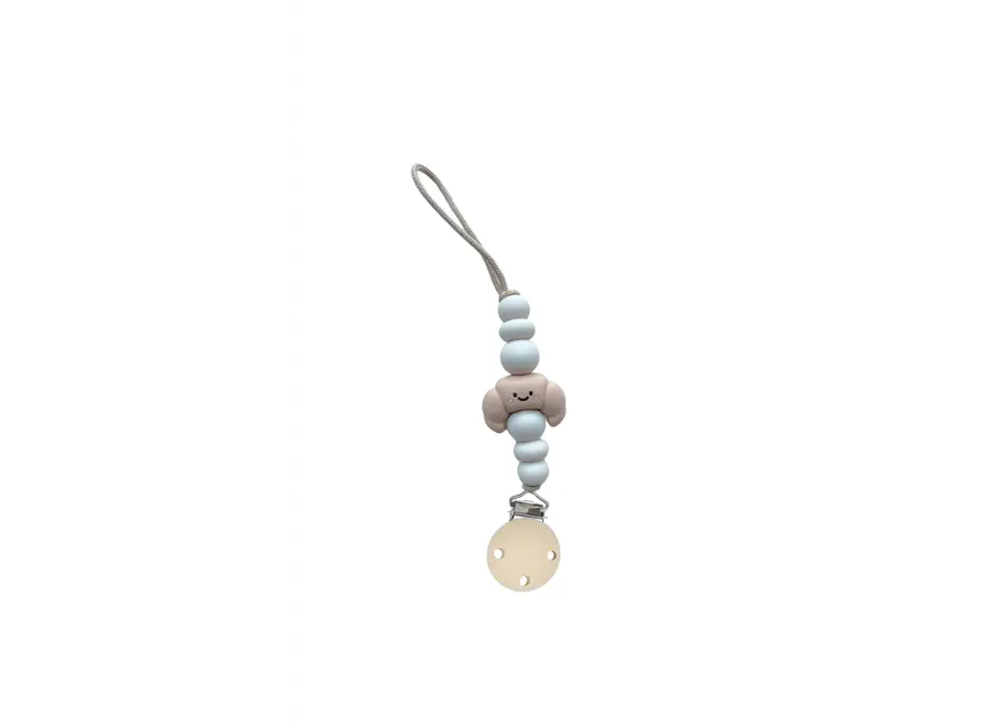 Chewies&more Newborn clip Croissant Linnen