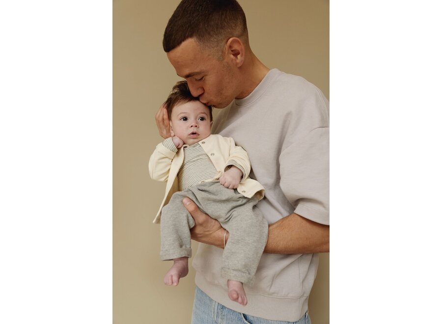Gray Label Baby raglan cardigan cream