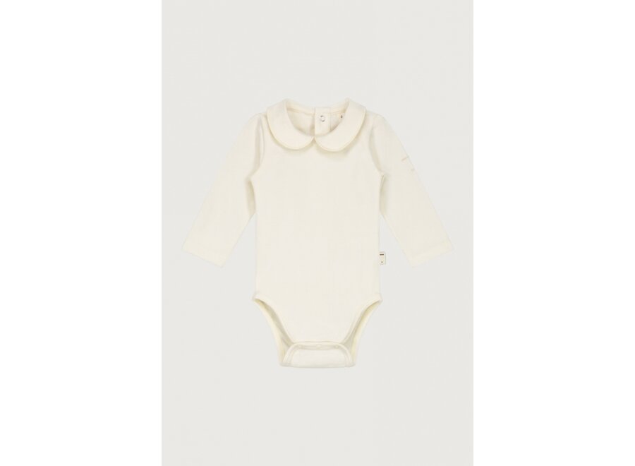 Gray Label Collar Onesie Cream