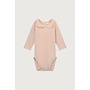 Gray Label Collar Onesie faded pink