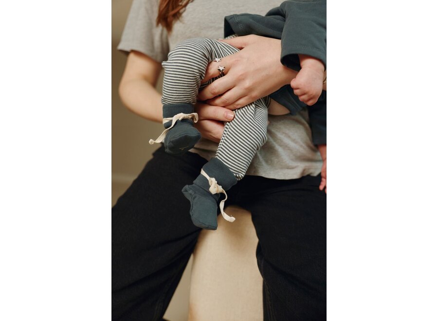Gray Label Baby Slofjes Blue Gray