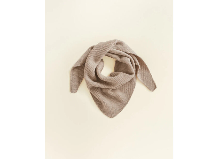 Hvid Triangle scarf Josephina Sand