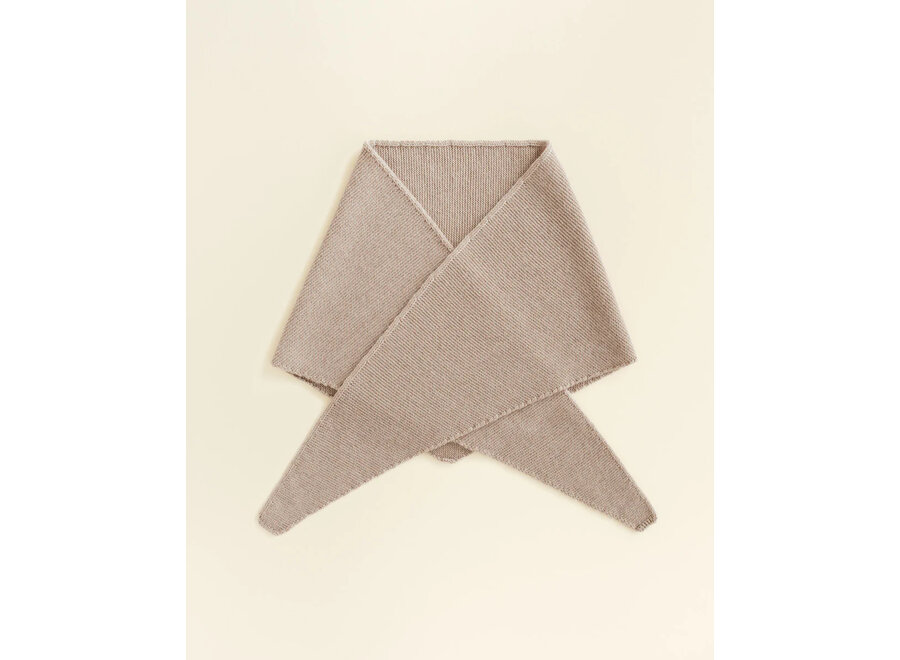 Hvid Triangle scarf Josephina Sand
