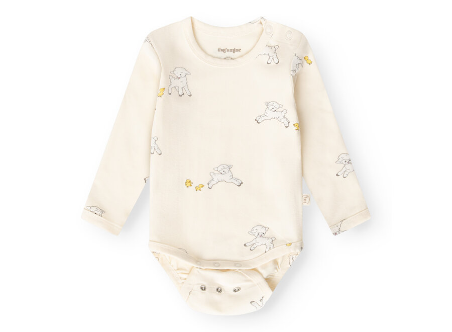 TM Ellis Romper Tiny friends