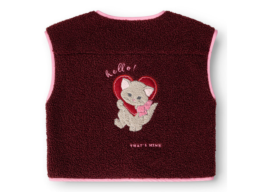 TM Jordan vest Dark Cherry