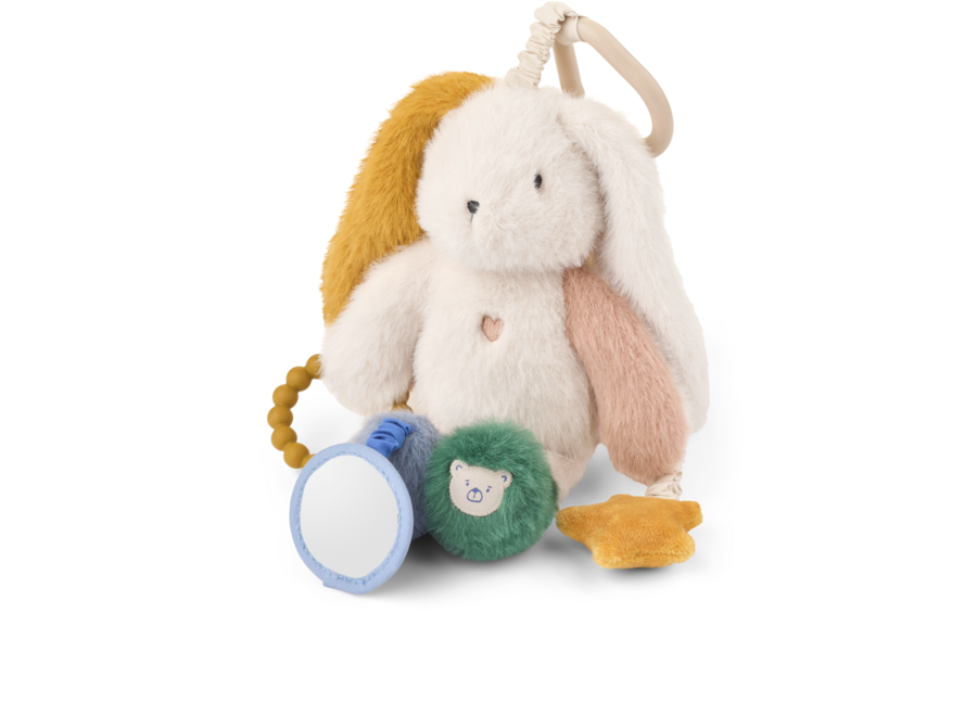 Liewood Angelina Small Activity Toy Rabbit Sandy Multi Mix