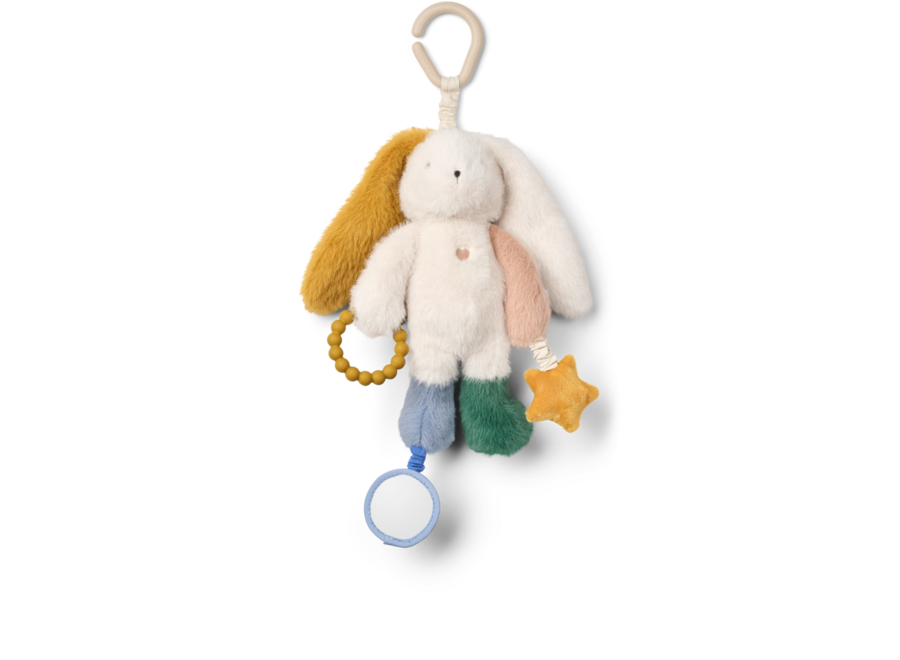 Liewood Angelina Small Activity Toy Rabbit Sandy Multi Mix