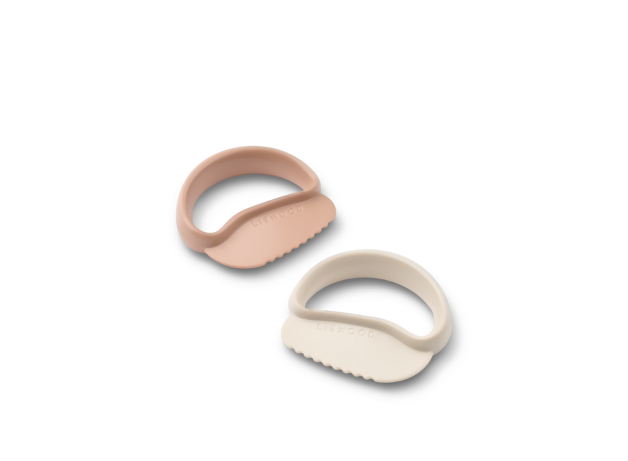 Liewood Riven Toddler Safe Cutter 2-Pack Pale Tuscany / Sandy