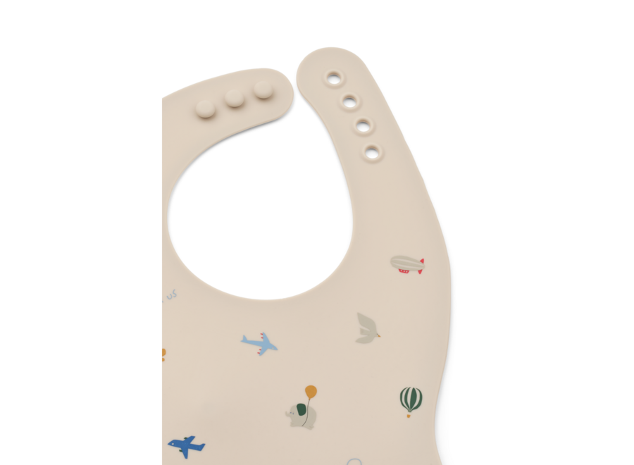 Liewood Ember Bib 2p Flying / Sandy