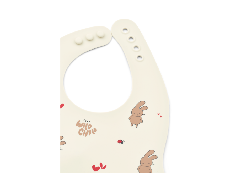 Liewood Ember Bib 2p Wild Child / Rosey