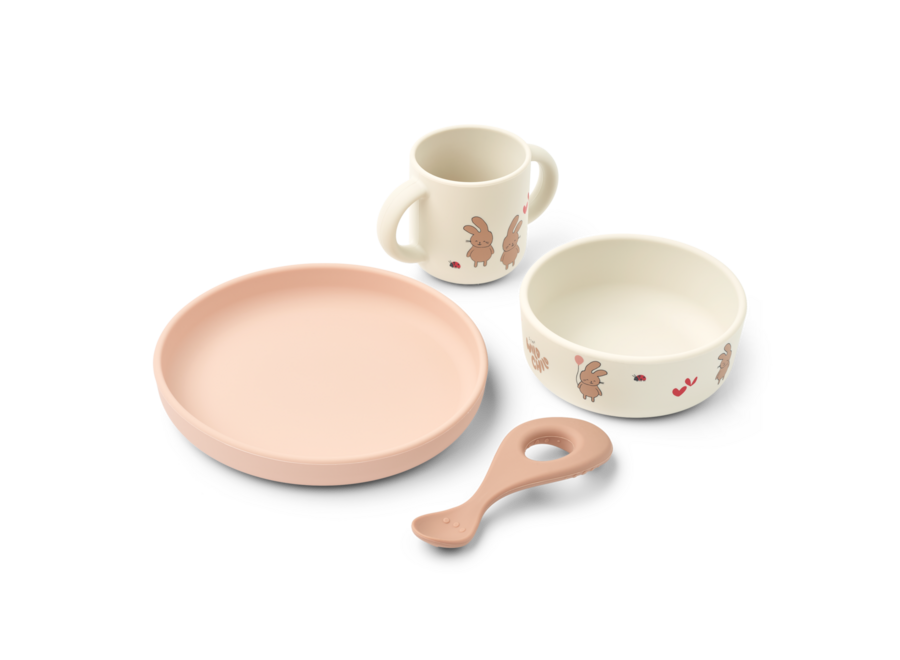 Liewood Vivi Servies Wild Child / Rosey