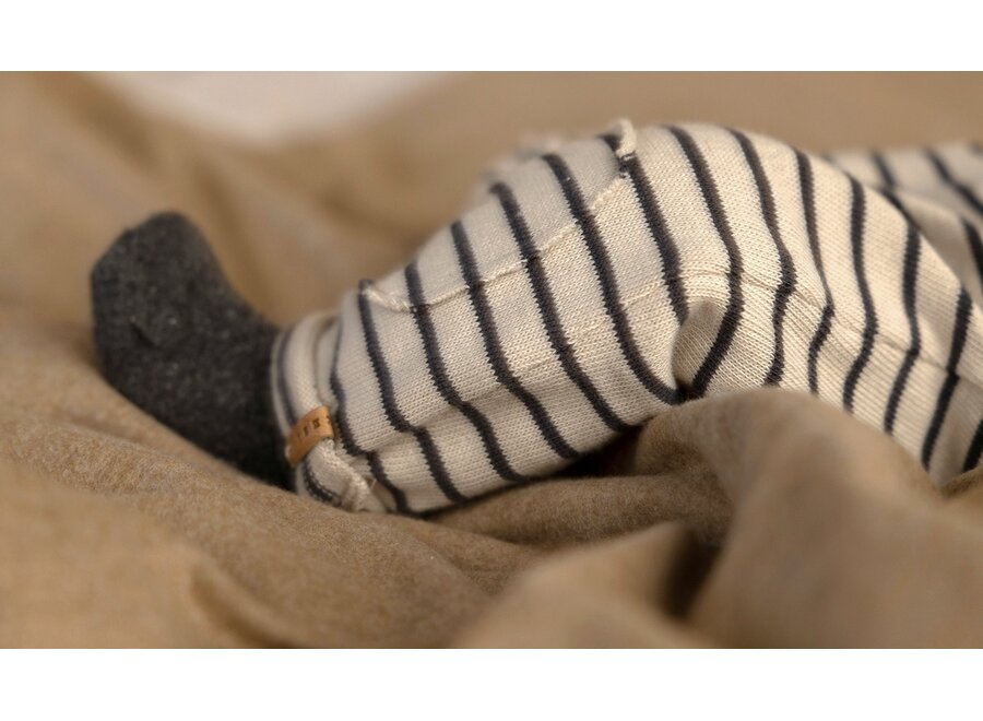 Nixnut Bab Pants Whale Stripe